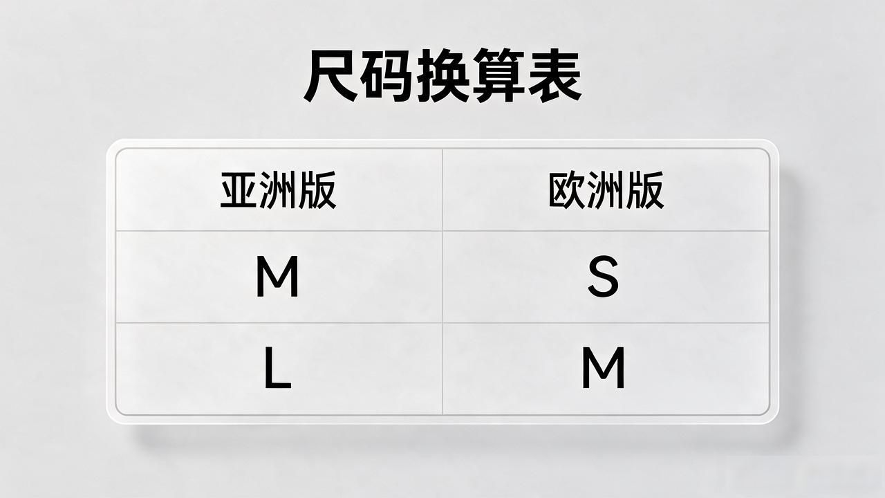 亚洲欧洲码码差原因解析_欧洲m码和亚洲m码哪个大_欧洲亚洲数字码比较